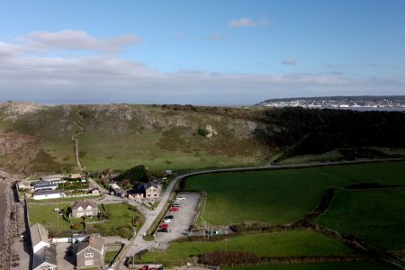 Inside Sandy Glade Holiday Park Burnham on Sea Somerset